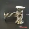 Joias DIY de Primavera Shaker Mola de Retorno Autoadesiva Acessórios Decorativos Grandes Acessórios de Assento de Metal DIY
