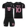 2425 Rosa Miami Novo Não. 10 Messi No. Camisa do 9 Suarez com Meias, Versão Exclusiva para Fãs Transfronteiriça
