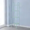 Estante de Hierro para Exhibición y Almacenamiento de Figuras de Modelo Mesa de Noche de Dormitorio Mesita Lateral Muñecos de Felpa Almacenamiento de Cosméticos