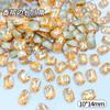 Accesorios de Nail Art de Moda Octagonales Largos de 10x14 mm Pedrería con Base Puntiaguda Pedrería Irregular Súper Brillante para Decoración de Uñas Venta al por Mayor