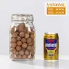 Potes Selados Atacado, Potes de Vidro Transparentes com Tampa de Encaixe, Potes para Conservas de Vinho, Potes para Armazenamento de Chá e Alimentos, Garrafas para Conservas