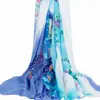 19 Nova Coleção Primavera e Outono Lenço de Seda Versátil Decorativo Feminino Toalha de Praia de Seda Cachecol Longo de Seda de Inverno Fabricantes