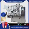 Mangueira automática, máquina de enchimento e selagem de alta velocidade, clareamento de pasta de dente, limpador facial, máquina de enchimento e dobragem de protetor solar