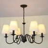 Lustre minimalista de sala de estar estilo americano, todo em cobre, adequado para vilas, lobbies de hotel e restaurantes, lustre personalizado criativo retrô de designer