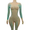 Europeo y Americano hueco abierto colgante malla fina transparente tentación hueco rosa lencería sexy para mujer Sexy Slim mono
