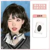 Peruca Xuchang Simples de Cabelo Curto para Mulheres, Estilo Novo Natural, Cachos de Lã, Peruca Cheia Rosa Diária Estilo Lolita Japonesa