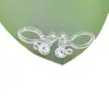 Brincos de clipe de orelha transparentes sem furo na orelha atacado invisíveis indolor com clipe U de resina pendurado acessórios de orelha DIY