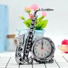 Estilo Europeu Exportação Retro Instrumento Musical Saxofone Despertador Brinde para Empresa AliExpress Loja 0 Yuan Fornecimento Relógio Atacado