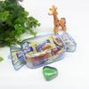 Suministro de comercio exterior caja de dulces creativa color transparente plástico duro extra grande caja de dulces Yiwu fábrica venta directa al por mayor
