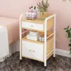 Carro para Herramientas de Ventosaterapia de Salón de Belleza Carrito Pequeño Estante de Almacenamiento Móvil Estante de Almacenamiento Ligero Multicapa Gabinete de Belleza para Uñas