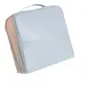 Bolsa de maquillaje vertical, gran capacidad, bolsa de equipaje portátil para viajes, impermeable, bolsa de almacenamiento compartimentada para mujer, se puede colgar