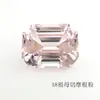 Piedra Preciosa Aocai con Cultivo Método Tila, Zafiro Azul, Rosa Flor de Cerezo, Piedra Suelta Multiforma, Certificado AGL, Piedra Principal para Joyería