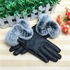 Pantalla Táctil Completa Guantes de Cuero Boca de Zorro U Invierno para Mujer Venta al por Mayor En Stock Cálidos Lavables Cuero Terciopelo Plus Boca de Piel Nueva Pantalla Táctil