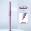 Venta al por mayor de bolígrafos color Macaron Morandi estudiantes para practicar con punta electrónica EF postura afilada cartucho de tinta bolígrafo de tinta caligrafía