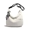 Bolsa Transversal de Nylon Feminina 2026 Nova Tendência Bolsa Bolinho Leve Pequena Bolsa Transversal Bolsa de Axila Bolsa de Ombro Único de Nylon Atacado
