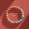 Pulsera de Cuerda Roja para el Año del Dragón y el Año de la Vida Plata de Ley Nueve Palacios Bagua Pulsera de Cuerda Tejida a Mano para Hombres y Mujeres Cuerda Estilo Tíbet