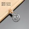 Suministro Directo de Fábrica de Botellas Pequeñas de Vidrio Creativas Hechas a Mano para Bricolaje con Tapones, Botellas de Deriva Mini, Botellas de los Deseos, Botellas de Arena