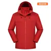 Estilo otoño e invierno, chaqueta tres en uno inspirada en ropa de trabajo con bolsillos ocultos, adecuada para actividades al aire libre, senderismo y viajes; se puede personalizar con un logo