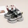 2026 Nuevos Zapatos Deportivos para Correr de Suela Gruesa que Aumentan la Altura para Otoño, Zapatos de Estudiante para Papá, Zapatos Deportivos Casuales de Moda Versátiles y Transpirables para Mujer