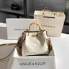 Bolsa de cubo estilo vintage de alta gama para nicho de dropshipping, nueva bolsa tote de gran capacidad Primavera/Verano 2026 al por mayor