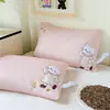 Almohada Refrigerante Infantil Extraíble Núcleo de Almohada de Trigo Sarraceno y Pluma Almohada de Bebé para Verano Almohada para Estudiantes Núcleo de Almohada para Siesta en Guardería