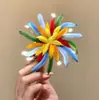 Fuegos Artificiales de Año Nuevo Peluche Palo Retorcido Fuegos Artificiales Pinza para el Cabello Brillante para Mujeres, Pinza Lateral de Gama Alta Pinza de Pato Pasador Accesorio para el Cabello