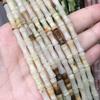 Precio Especial Piedra Natural bambú 5*12mm Jade semiacabado diy pulsera collar accesorios de joyería mayoreo