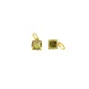 Esperando el mismo colgante de conservación de color fuerte de la Tienda de Oro, Joyería de Rombo de Oro Arena Vietnamita con Piedra Blanca, Accesorios Simples y Versátiles de Alta Calidad