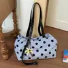 Bolsas de Moda Transfronterizas Verano 2026 Nueva Moda Ligera Elegante Bolso de Mujer Lunares Nicho Simple Versátil Bolso de Hombro