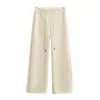 Pantalones de Chándal Grises para Mujer para Primavera, Otoño e Invierno, Forrados de Felpa, Nuevos Pantalones Rectos Holgados de Pierna Ancha, Engrosados, Adelgazantes, Joggers Casuales