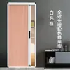 Cortina Aislante para Puerta Balcón Cortavientos Cortina para Puerta Corredera Cortina de Puerta Invisible Panal Divisor Sala de Estar Plegable