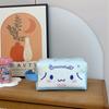 Bolsa de cosméticos informal de estilo japonés de gran capacidad, bolsa de mano con estampado de dibujos animados, bolsa de viaje de nailon