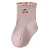Calcetines para Bebé hasta la Pantorrilla 2026 Primavera Algodón Peinado Recién Nacido Otoño e Invierno Calcetines para Bebé sin Costuras Ajuste Holgado No Aprietan las Piernas