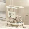 Cesta de Ropa Sucia para Uso Doméstico, Cesta de Almacenamiento de Ropa Sucia de Gran Capacidad, Cesta de Lavandería Móvil para Baño, Cesta de Almacenamiento de Esterillas de Yoga para Rellenar Espacios