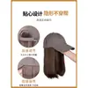 Peluca con Gorra de una Pieza Cabello Corto Moda para Mujer 2025 Nuevo Gorra de Béisbol de Zorro Pequeño Cobertura Completa de Cabeza Peluca con Cabello hasta la Clavícula Set