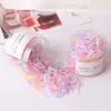 Elásticos de Cabelo para Meninas, Pequenos Elásticos de Cabelo de Alta Elasticidade, Cordas de Cabelo Descartáveis, Anéis de Cabelo Duráveis, Elásticos de Cabelo Pretos, Elásticos de Cabelo Infantis Que Não Danificam o Cabelo