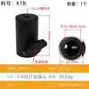 Acessórios para equipamentos fotográficos suporte para lâmpada de câmera lâmpada de flash led 1/4 adaptador para suporte de lâmpada de fotografia interface de conversão de tripé