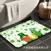 Alfombra de Piso para Baño Estilo Nórdico para Uso en el Hogar, Resistente a Manchas, Fácil de Limpiar, Felpudo Absorbente para Lavabo, Secado Rápido, Alfombra de Puerta Resistente al Desgaste, Transfronterizo