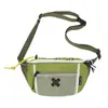 Bolsa de Cintura e Peito Transfronteiriça de Aparência Premium e Resistente ao Desgaste, Bolsa Casual para Ciclismo ao Ar Livre, Bolsa Transversal Personalizada, Bolsa de Cintura Multifuncional à Prova d'Água