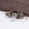 Clip para chal europeo y americano vintage clip para suéter hebilla de bufanda de diamantes para mujer clip para bufanda de cuello fijo antiluz accesorios de aleación