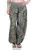 Novo desejo AliExpress Europeu e Americano Leopardo Impressão Digital Impressão Longa Perna Larga Calças Calças Casuais Harlan Pants Home Pants