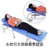 Silla y Cama de Acompañante, Cama Plegable Individual de Doble Propósito, Engrosada y Reforzada, Uso Hospitalario y en Casa, Silla para Siestas de Acompañante, Sillón Ampliado