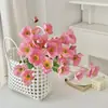 Flores de Amapola Artificiales, Flores Falsas, Arreglos Florales Artificiales, Paisajismo con Flores Falsas, Ramos de Flores Falsas, Decoraciones de Flores Secas de Amapola para Sala de Estar