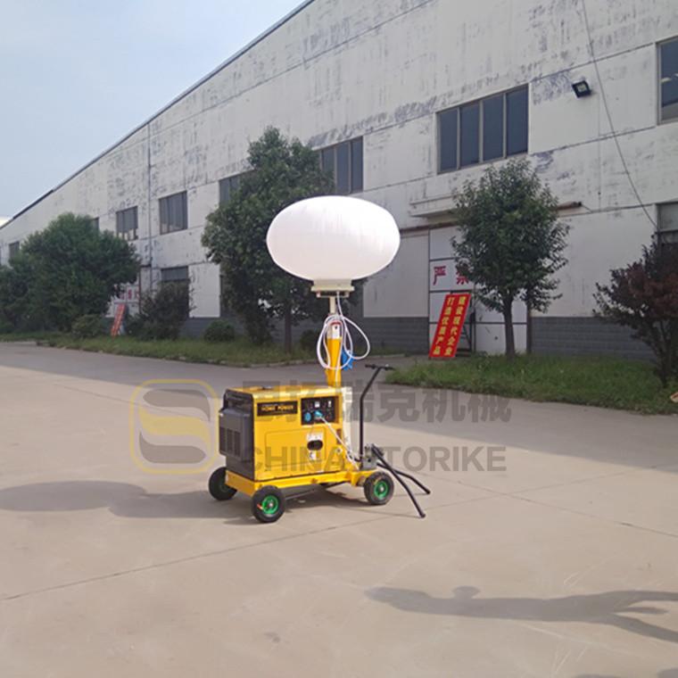 升降高度4米5米6米7米移动式加班照明车夜间小物件看见球形照明车