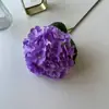 90 flores artificiales, tallos individuales con hojas, hortensia, decoración de boda, arreglo de pared de flores de fondo para hotel, arreglo floral de decoración suave