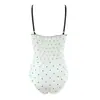 Para Comercio Exterior Europeo y Americano Transfronterizo Ropa de Mujer Aliexpress Más Vendido Verano Sexy Versátil Lunares Camisola Mono