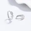 Brincos de Fileira de Diamantes para Mulheres Brincos de Prata 925 Luxo Acessível Joias de Zircônia de Ponta Design de Nicho Ins Brincos de Moda Europeia e Americana