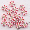 Enfeites de Natal Papai Noel Contas de Argila Macia Contas Soltas Contas em Fio Pulseira Colar DIY Feito à Mão Materiais para Cordão Acessórios