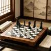 Zongbo Molde de Silicona Estilo Europeo 3D Ajedrez Molde de Silicona Adorno de Resina Epoxi Cristalino DIY