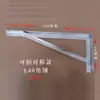 Suporte de prateleira de cantoneira estrutura triangular de cantoneira de aço suporte de prateleira para serviço pesado montado na parede suporte de divisória fixação de cabo de ferro espessado